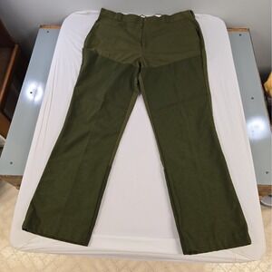 Rattlers Brand Field Brush Hunting Pants Mens 42X33 Green Made In USA